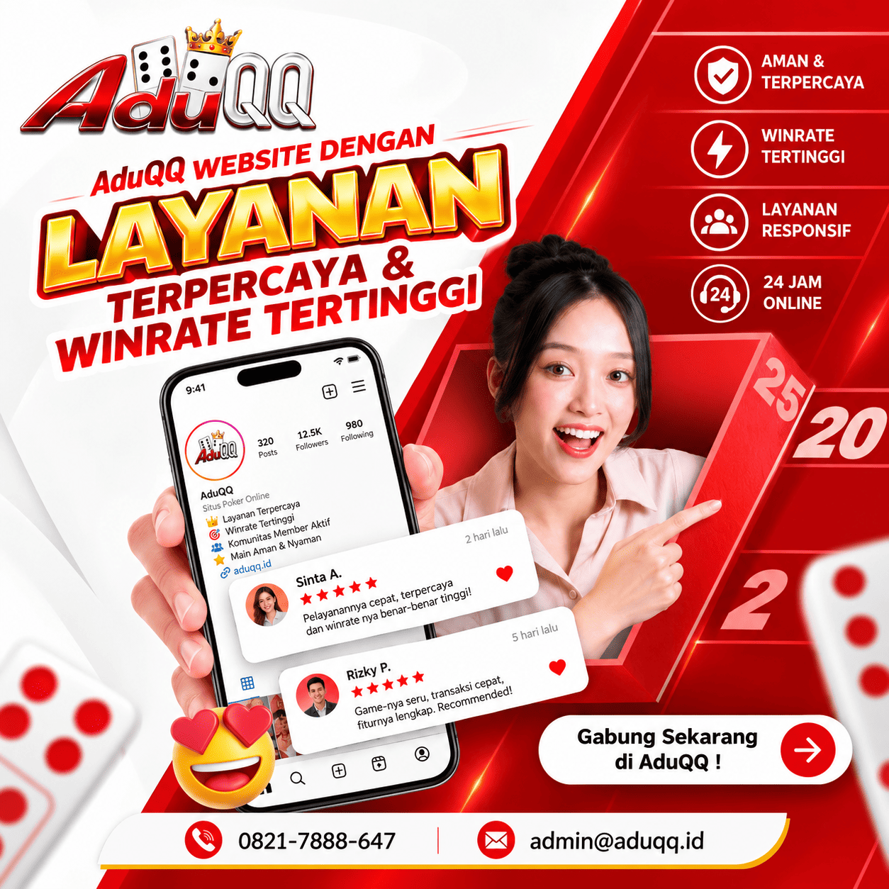 AduQQ: Website Dengan Layanan Terpercaya & Winrate Tertinggi